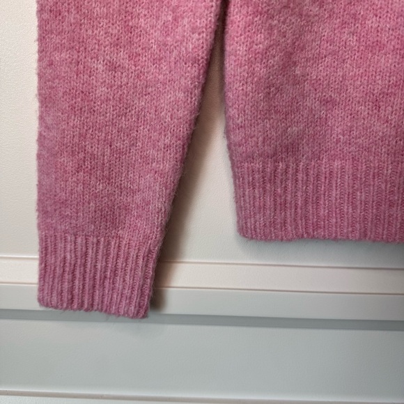 CUPCAKES and CASHMERE | Pink Color Block Knit Pullover Sweater Size XS - Picture 4 of 6